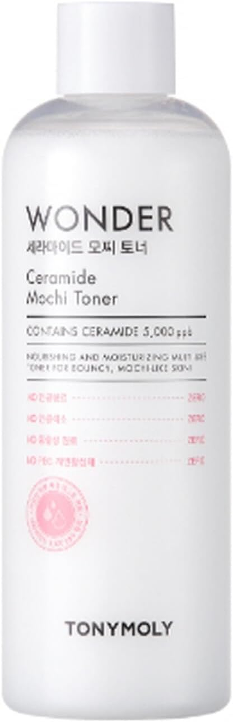 Tony Moly Wonder Ceramide Mochi Toner 500 Ml image number 2