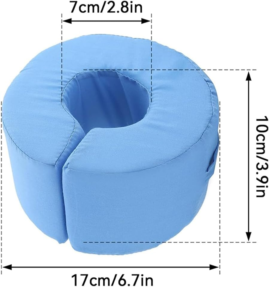 2 Pcs Foot Support Pillows,Hand Ankle Foam Cushion,Foot Elevation Pillow, Leg Elevator Cushion,Leg Lifting Support Pillow,Foam Foot Pillows Wedge, for Pregnant Women, Limited Mobility image number 5