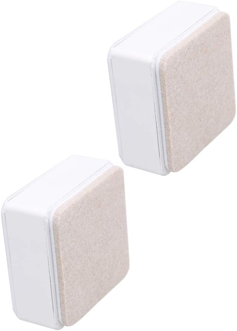 BQLZR 4X White 60X60X30Mm Carbon Steel Furniture Legs Feet Riser Sofa Table Bed Lifter image number 4