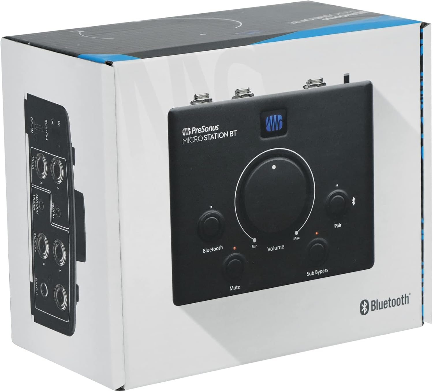 Presonus Microstation BT Bluetooth Connectivity to Any Speaker Black One Size image number 6