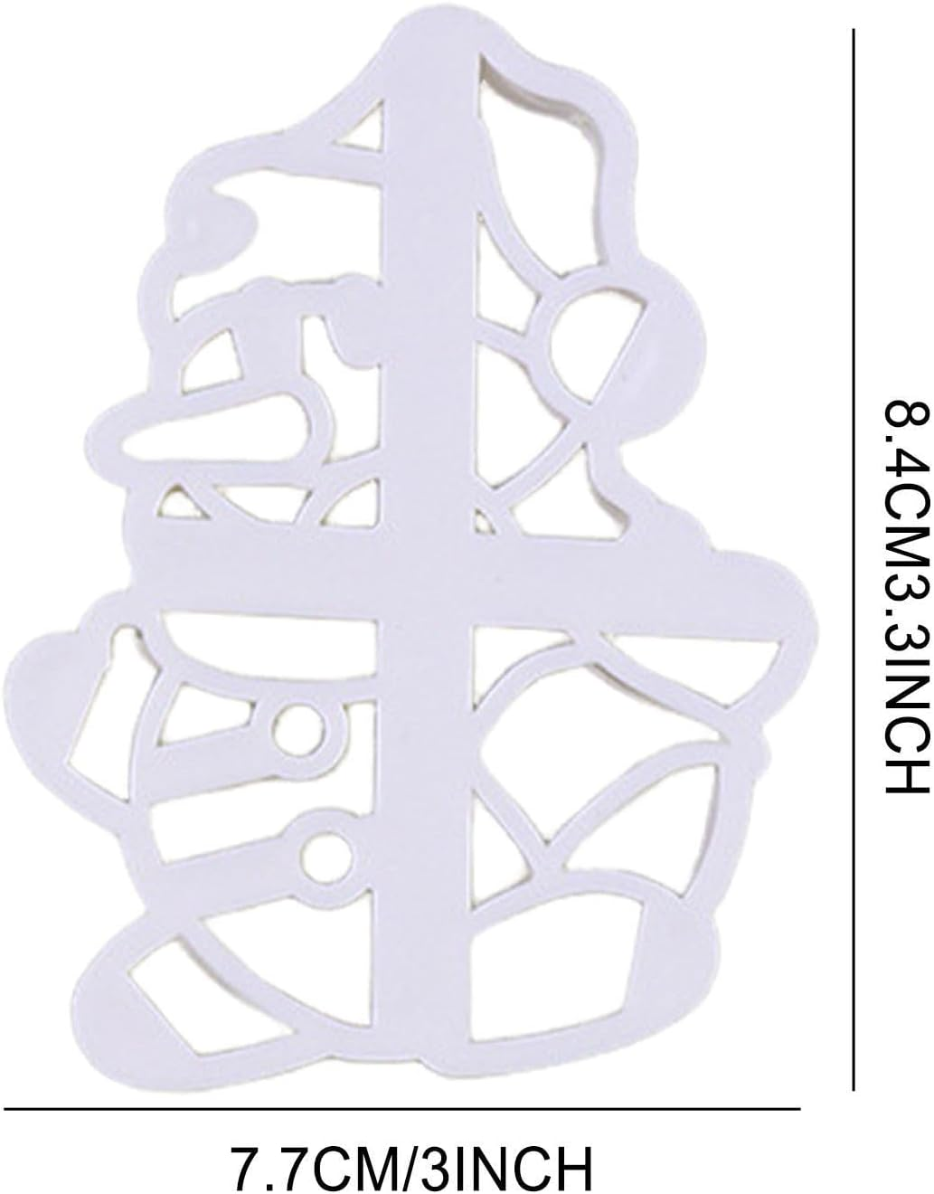 Christmas Cutter - Christmas Cutter | Baking Shaped Non-Stick Cutter, Reusable Snowball Cutter for Christmas Baking image number 3