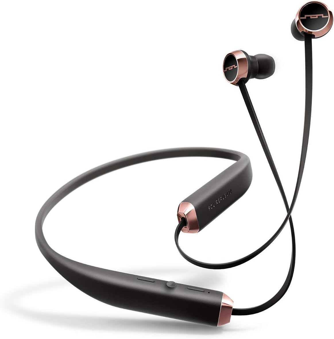 Sol Republic Shadow Bluetooth Wireless Noise Cancelling Neckband Headphones