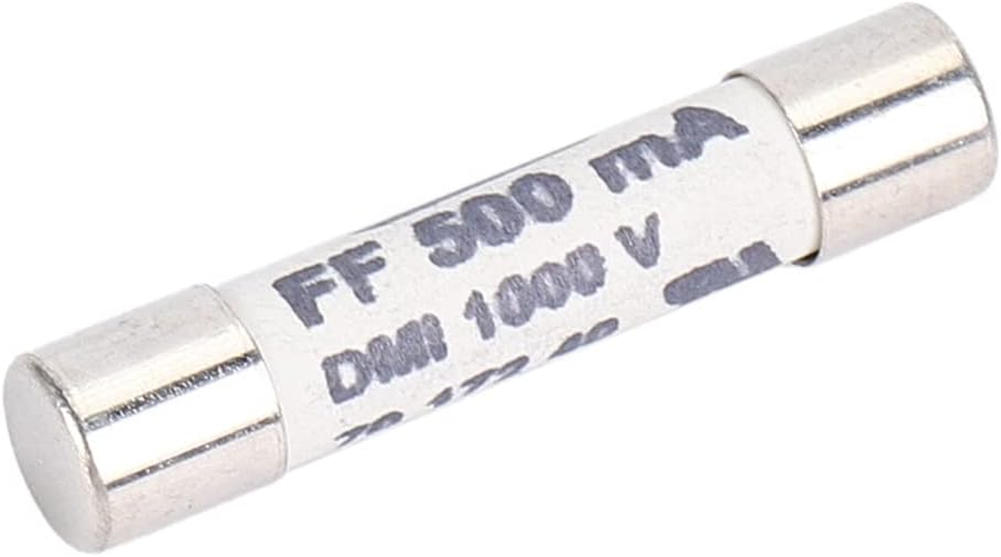 Xuegier 10X 1000V 500MA 6.3 X 32Mm White Ceramic Fuse for Multimeter image number 1