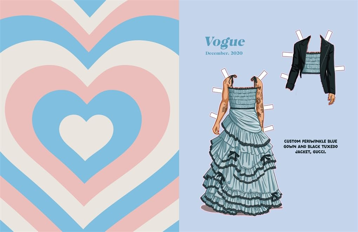 Dress up Harry: a Harry Styles Paper Doll Book Featuring His Most Iconic Looks image number 6
