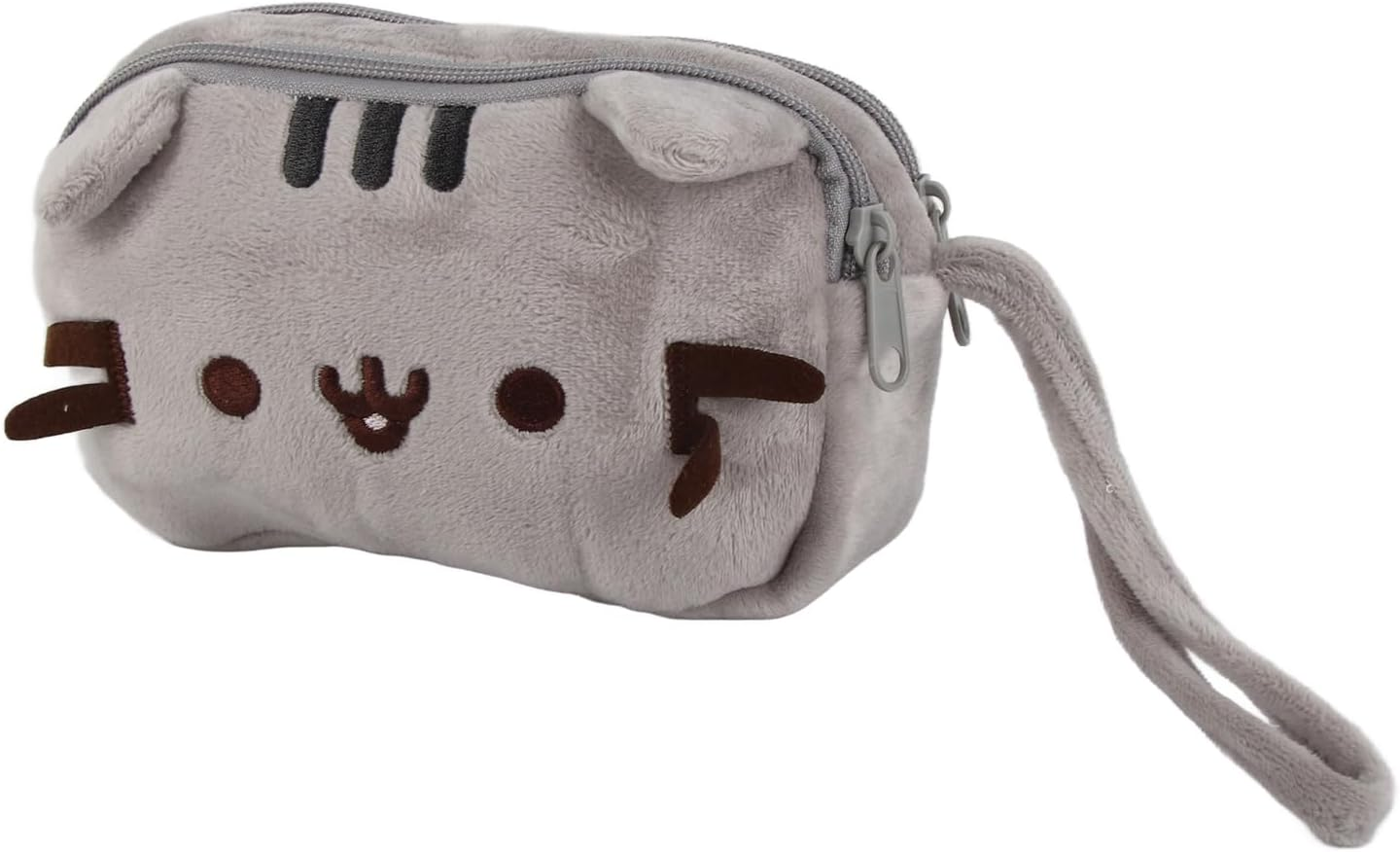 Kitten Motif Toiletry Bag, Cute, Stylish, Soft Canvas, Versatile, Cat Makeup Bag for Outings, Travel, Office