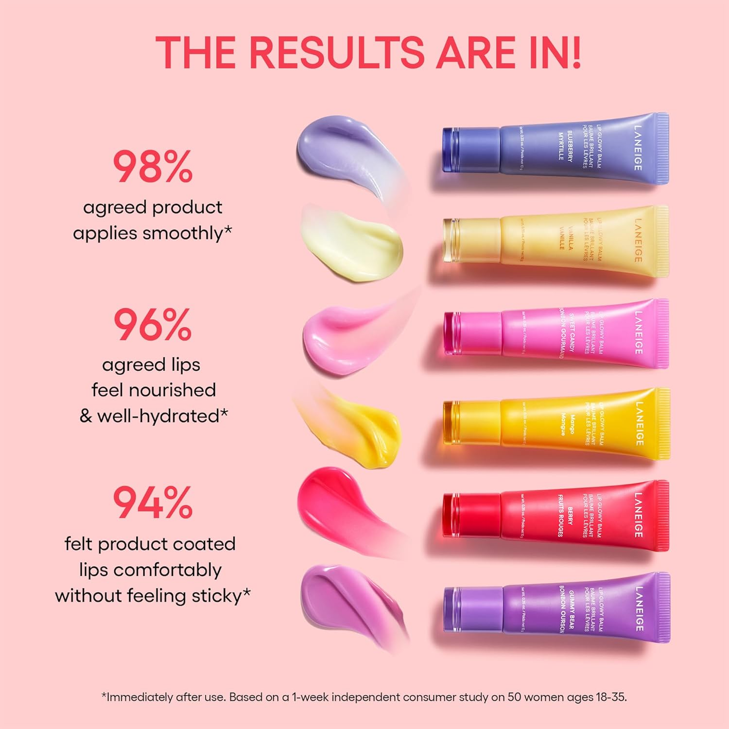 LANEIGE Lip Glowy Balm Vanilla image number 6