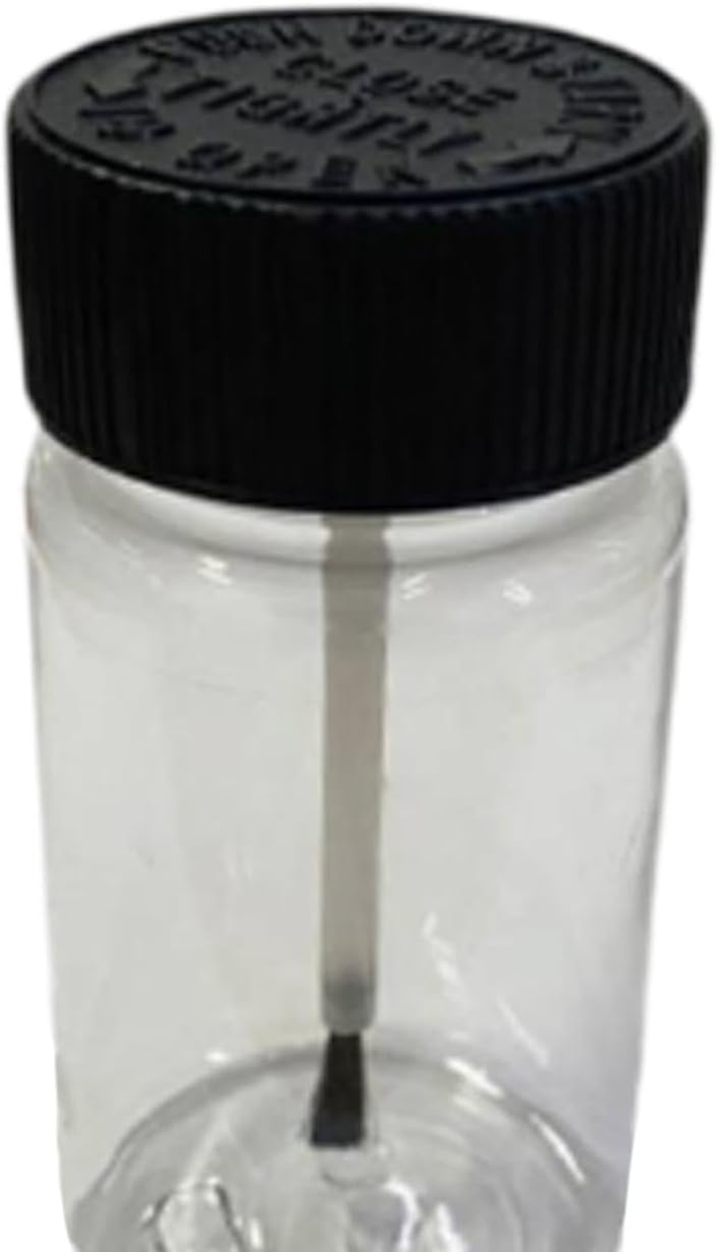 10 Pieces Empty Touch up Paint Bottles Touchup Paint Bottles 2Oz Fluid Capacity Reusable Paint Touch up Bottle image number 1