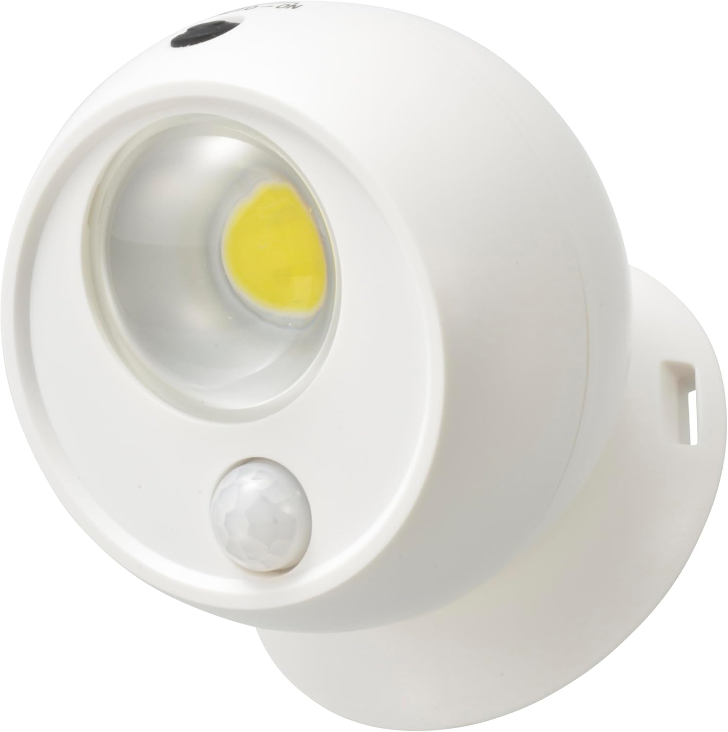 Ohm (OHM) Battery Operated Sensor Ball Light, Light and Dark, Motion Sensor, Outdoor, Compact, Garden Light, White | LT-SOW10-W 06-5258 Ohm Electric image number 3