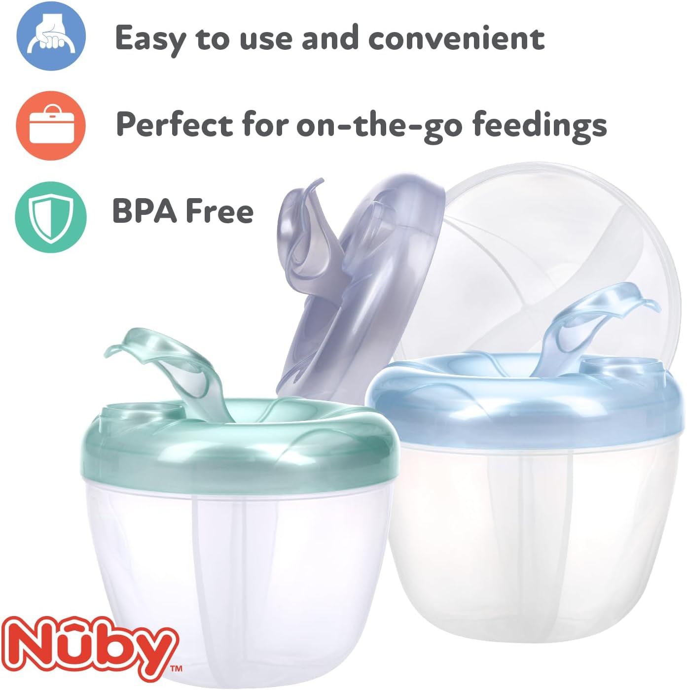 Nuby Natural Touch Milk Powder Dispenser image number 3