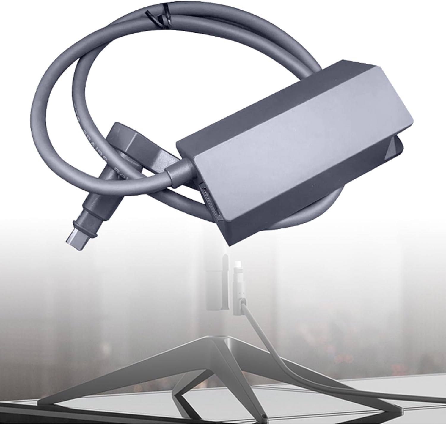 Ethernet Adapter Satellite Internet V2, Rectangle Dish Antenna Adapter, Cable Adapter, Internet Powerline Kit, Network Converter Internet Kit image number 1