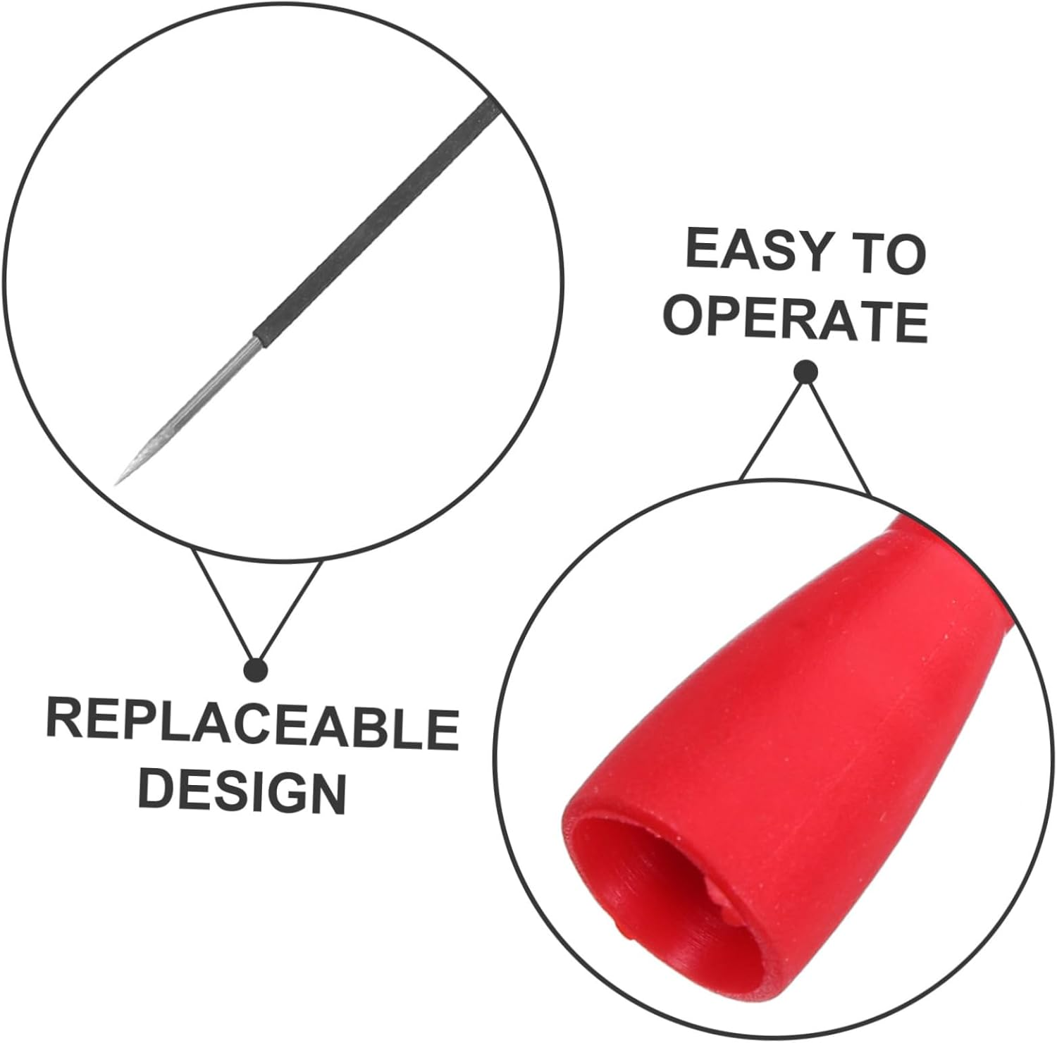 Anneome Extended Multimeter Probes Precision Test Probes Wire Tester for Automotive Puncture