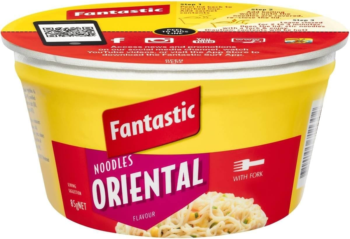 Fantastic Orient Bowl Noodle 85 G image number 4
