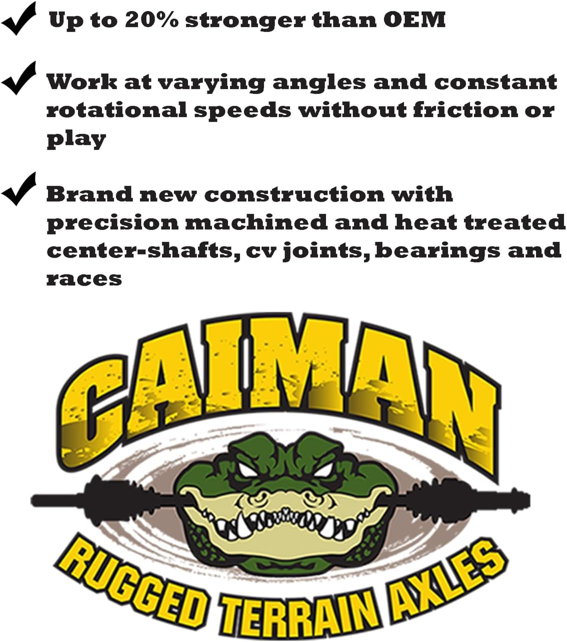 Rear Left/Right CV Axle Drive Shaft Assembly Fit 2007-2014 Yamaha Grizzly 550/700 Rear Left/Right 1 PC 28P-2510F-00-00 28P-2518E-10-00 28P-2530V-00-00 image number 4