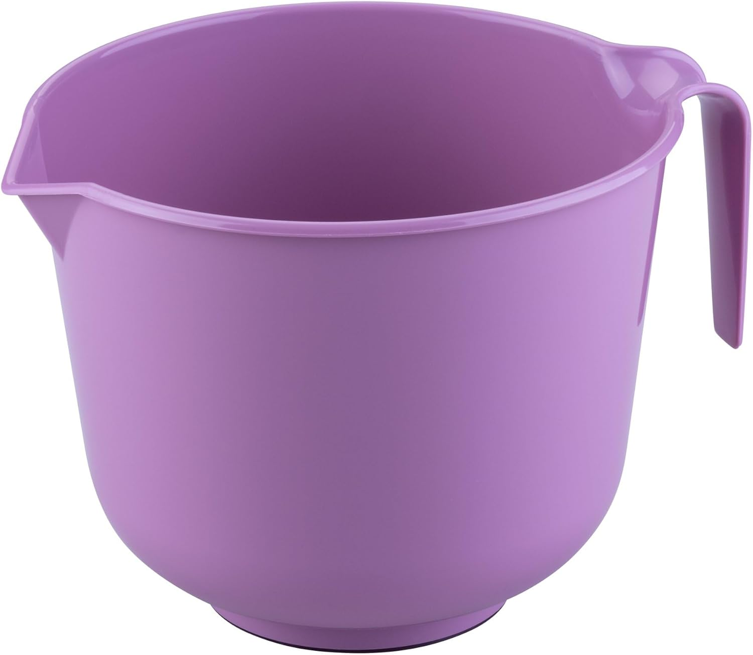Zenker Sweet Sensation Mixing Bowl 2.5 L with Handle, Non-Slip Base and Dishwasher Safe, PP, 22 X 18 X 15 Cm, Frozen Rose - Ideal for Baking and Cooking Lovers image number 2