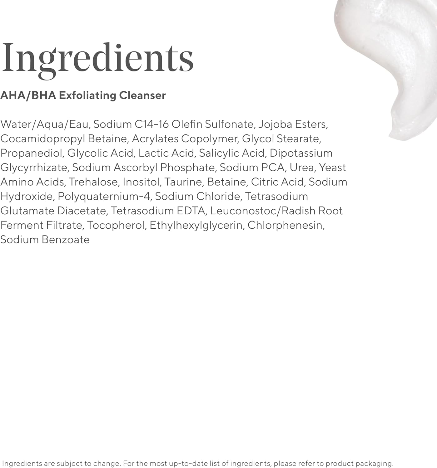 Murad AHA/BHA Exfoliating Cleanser 148 Ml - Salicylic, Glycolic & Lactic Acid Face Wash, Gentle AHA BHA Cleanser & Exfoliator with Jojoba Beads for Smoother, Brighter Skin image number 4