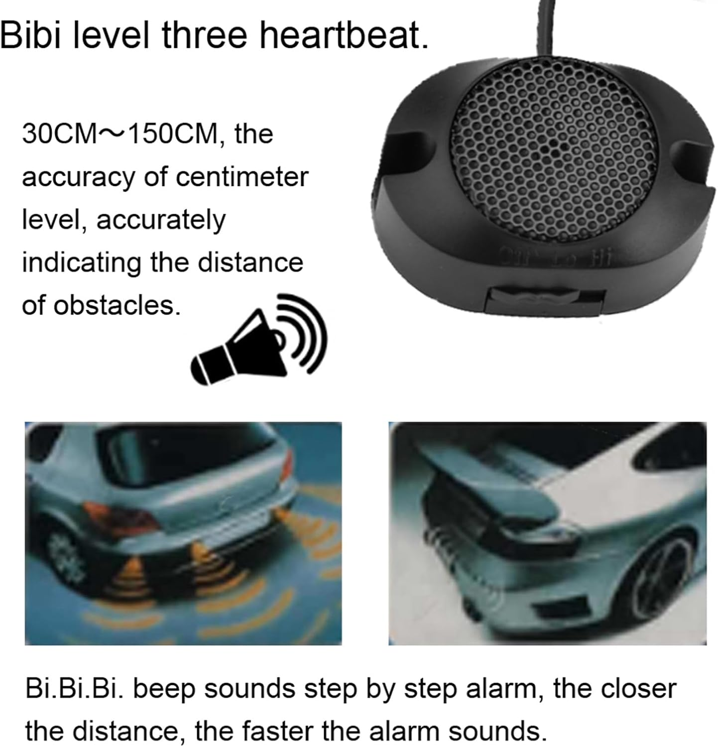 Car Parking Sensor Reversing Radar Kit High Sensitivity Sound Indicator System 12V image number 6