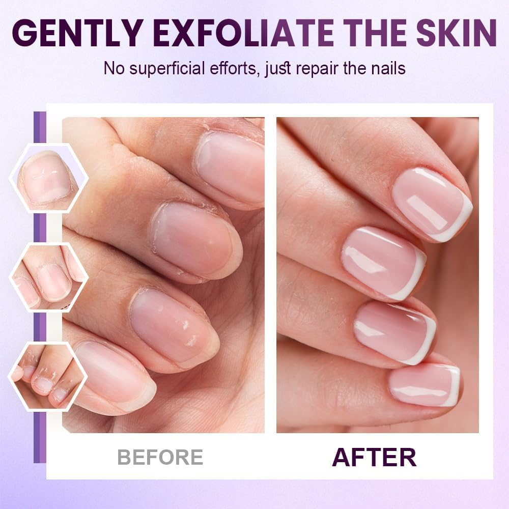 2025 Upgrade 3-In-1 Nail Care Pen, Cuticle Oil Pen for Nails, Cuticle Pusher Nail Oil Pen with Ceramic Tip for Hangnails, Dry & Damaged Nails, Moisturize Strengthen Brighten Nails Care (1PCS)