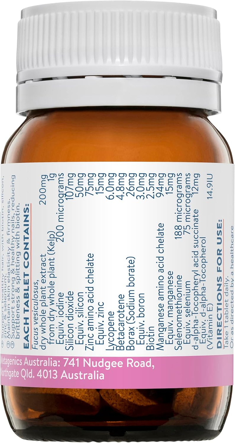 Ethical Nutrients Healthy Hair, Skin & Nails - Assists Strong Nails, Healthy Hair & Skin Elasticity with Biotin - 30 Tablets image number 1