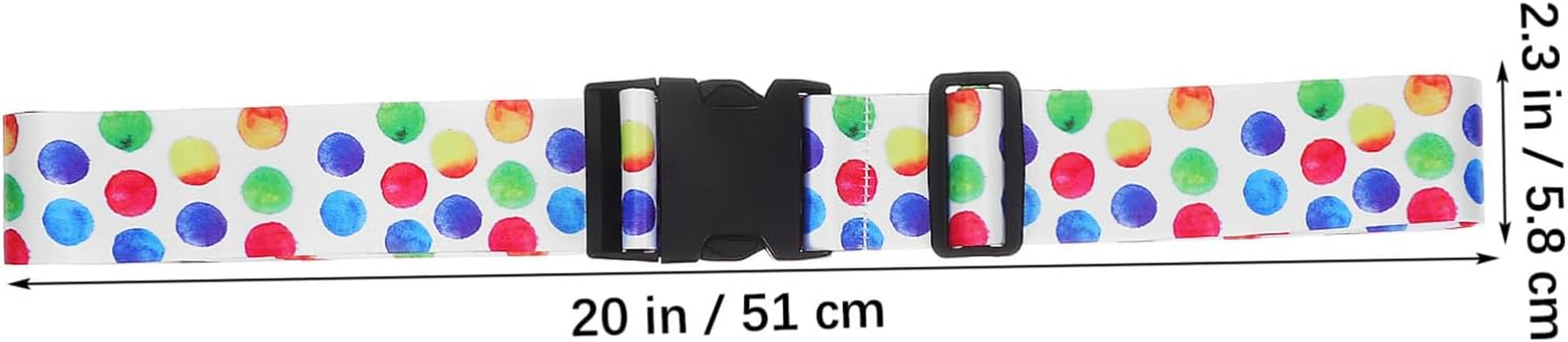 OKUMEYR Luggage Belt Blue Foldable Luggage Strap Neoprene Suitcases Portable Lock Extender Grips Lightweight Brown Travel Buckle Stretchy Polyester image number 2