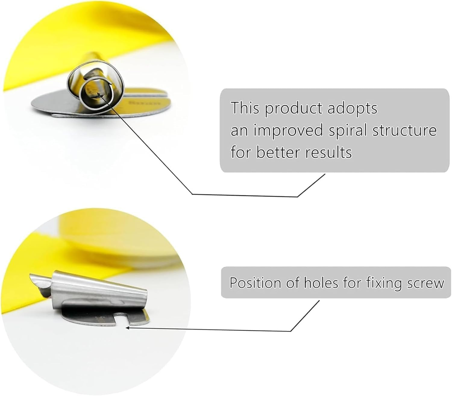 XUANZHI 4Pcs Universal Sewing Rolled Hemmer Foot, Wide Rolled Hem Pressure Foot,Size 3/4/5/6Mm,Home Industrial Curved Scroll Hemmer Foot image number 6