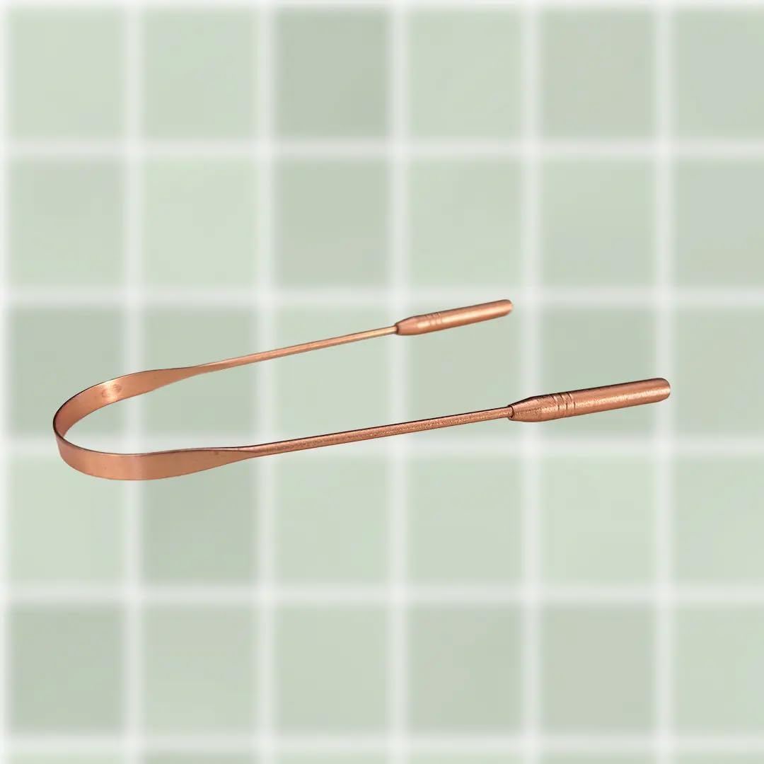 Guru Copper Tongue Scraper | Premium Quality image number 1