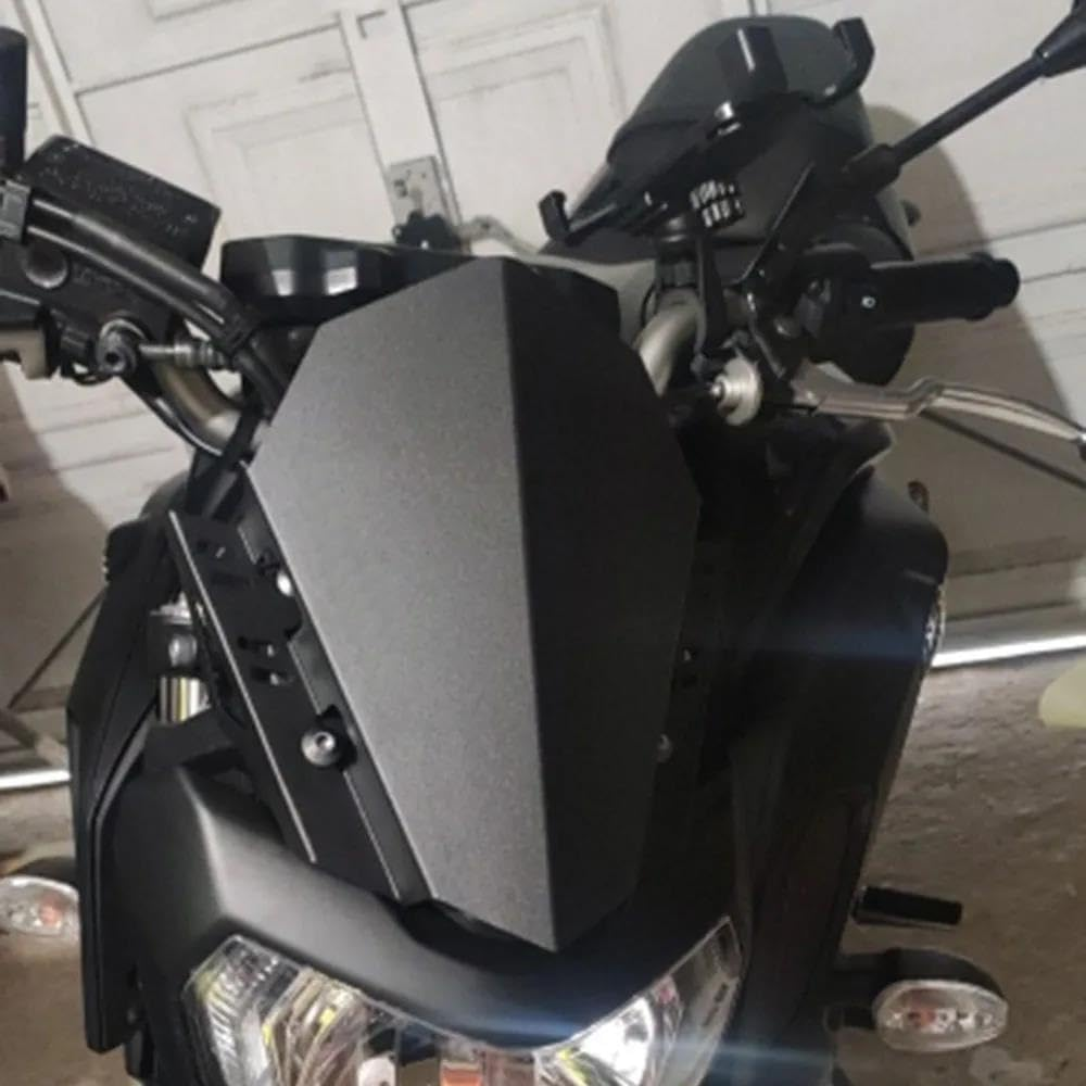 VEAEKNCFCB for Y&Amaha for MT-07 for FZ-07 2018 2019 2020 Motorcycle Parts Front Windshield Windscreen Wind Deflector Shield Fairing Motorcycle Wind Deflector Windscreen image number 1