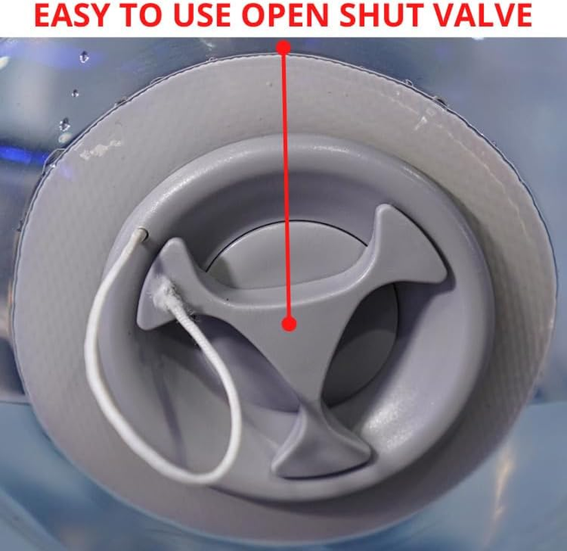 Aqua Ball - Water Weight Medicine Ball for Kettlebell & Barbell Exercises - Strength Training Workout to Improve Core Stability & Balance + Fitness image number 1