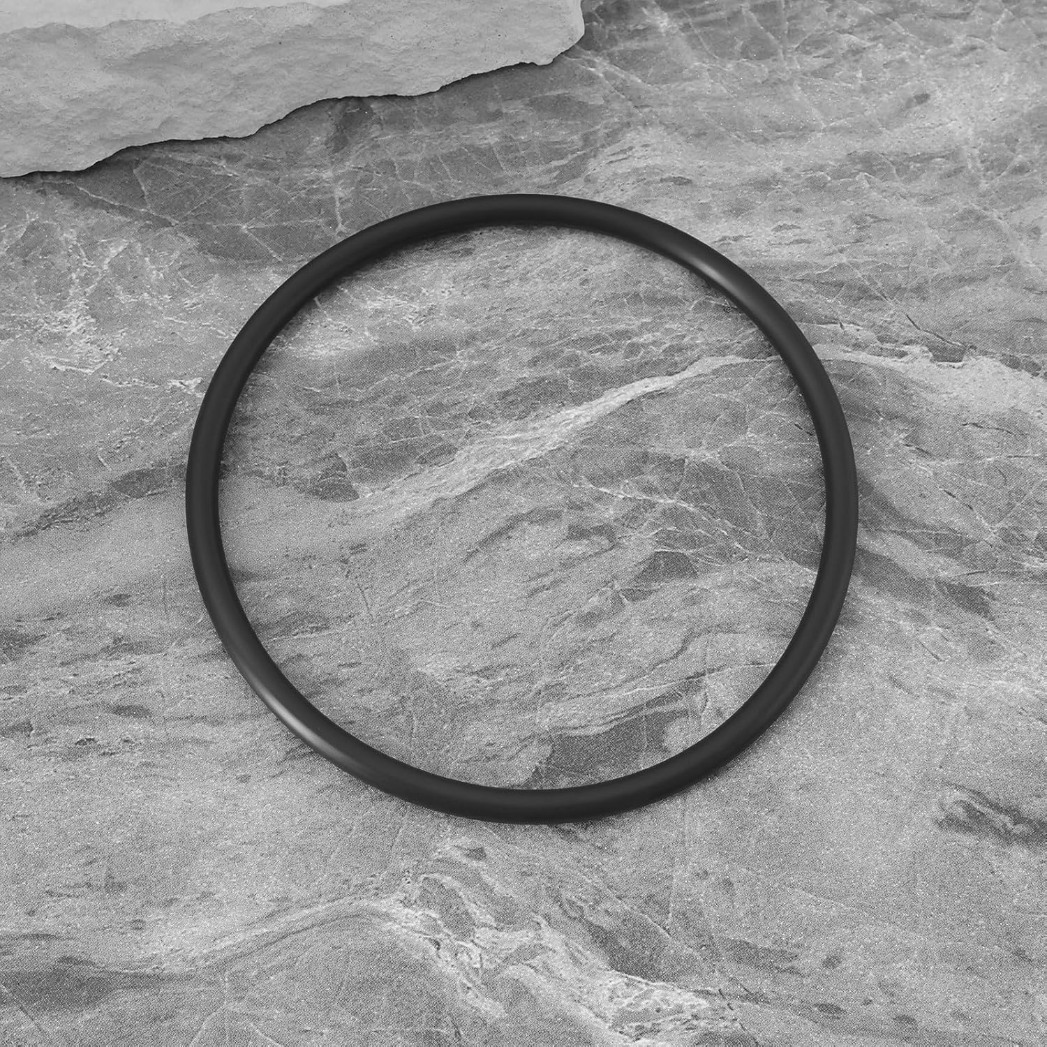6Pcs Pool Filter O-Ring Replacement Part R172009 Compatible with Pentair Rainbow 300 302 300-19 300-29X Black (10.5X9.5X0.5Cm) image number 1