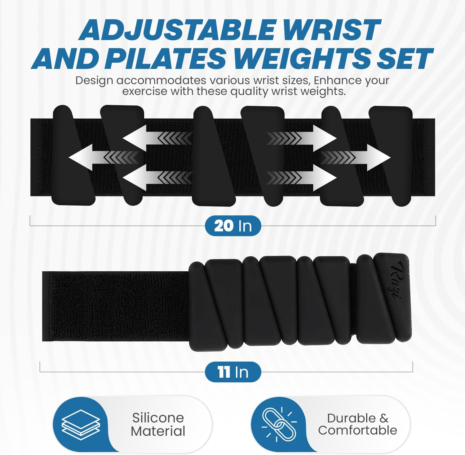 Ankle Weights, Wrist & Ankle Weights for Exercise/Home Gym, Use for Pilaties, Fitness, Weight Loss, Aerobics and Walking, Weighted Ankle Weights for Women and Men. 2 Pack, 2Ib - Pink image number 5