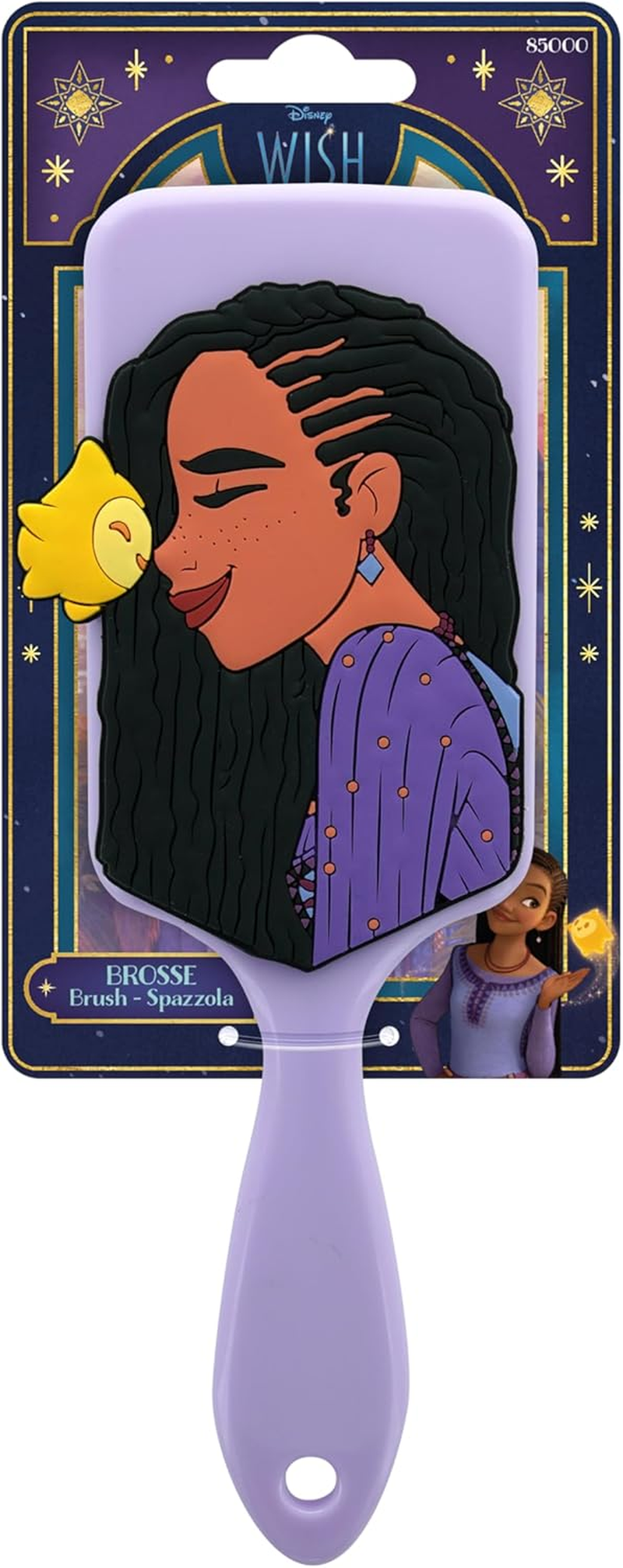 Disney WISH Large Silicone Detangling Brush - Official Product Disney image number 1