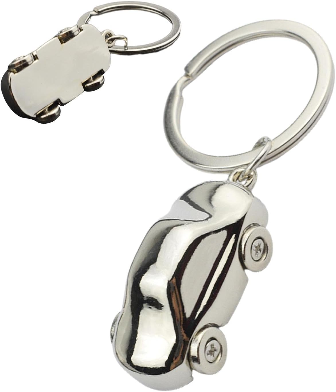 Shurzzesj Car Key Chain Car Key Pendant Metal Key Chain Stylish Cool Metal Model Pendant for Bag, Pocket, Wallet, Car Key, Travel image number 2