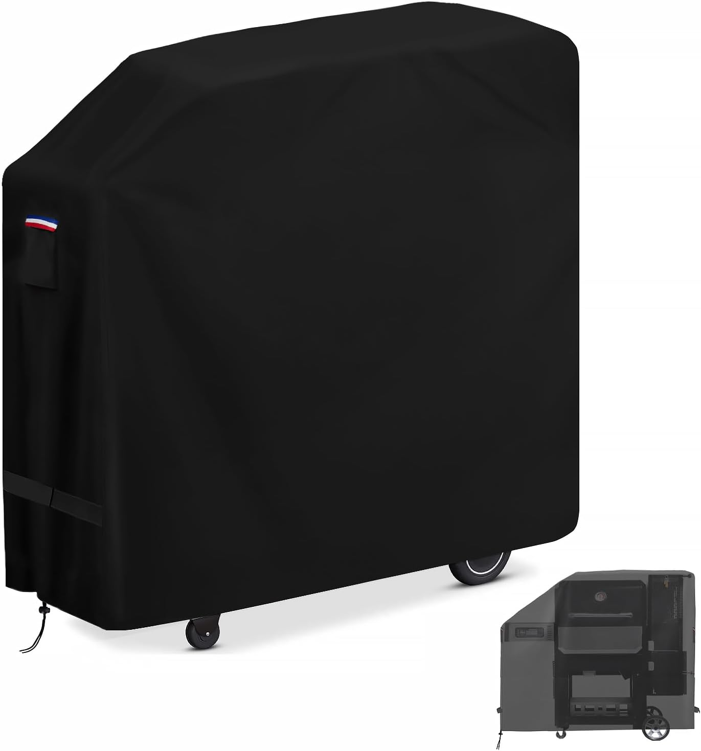 Grill Cover for Masterbuilt Gravity Series 800 Digital Charcoal Grill and Smoker,Covers for Mb20040221 Gravity Series Griddle,Heavy Duty Waterproof Grill Cover for Masterbuilt Electric Smoker image number 5