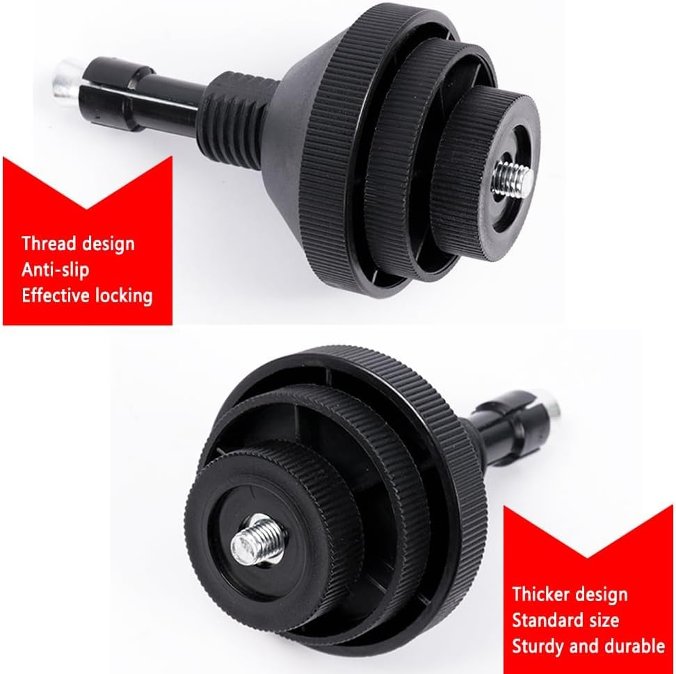 Clutch Alignment Tool,Universal Car Alignment Tool Kit for Most Cars and Light Trucks Clutch,Car Accessories Single Disc Clutch Alignment Plates Tool with 2 Plastic Sleeve image number 1