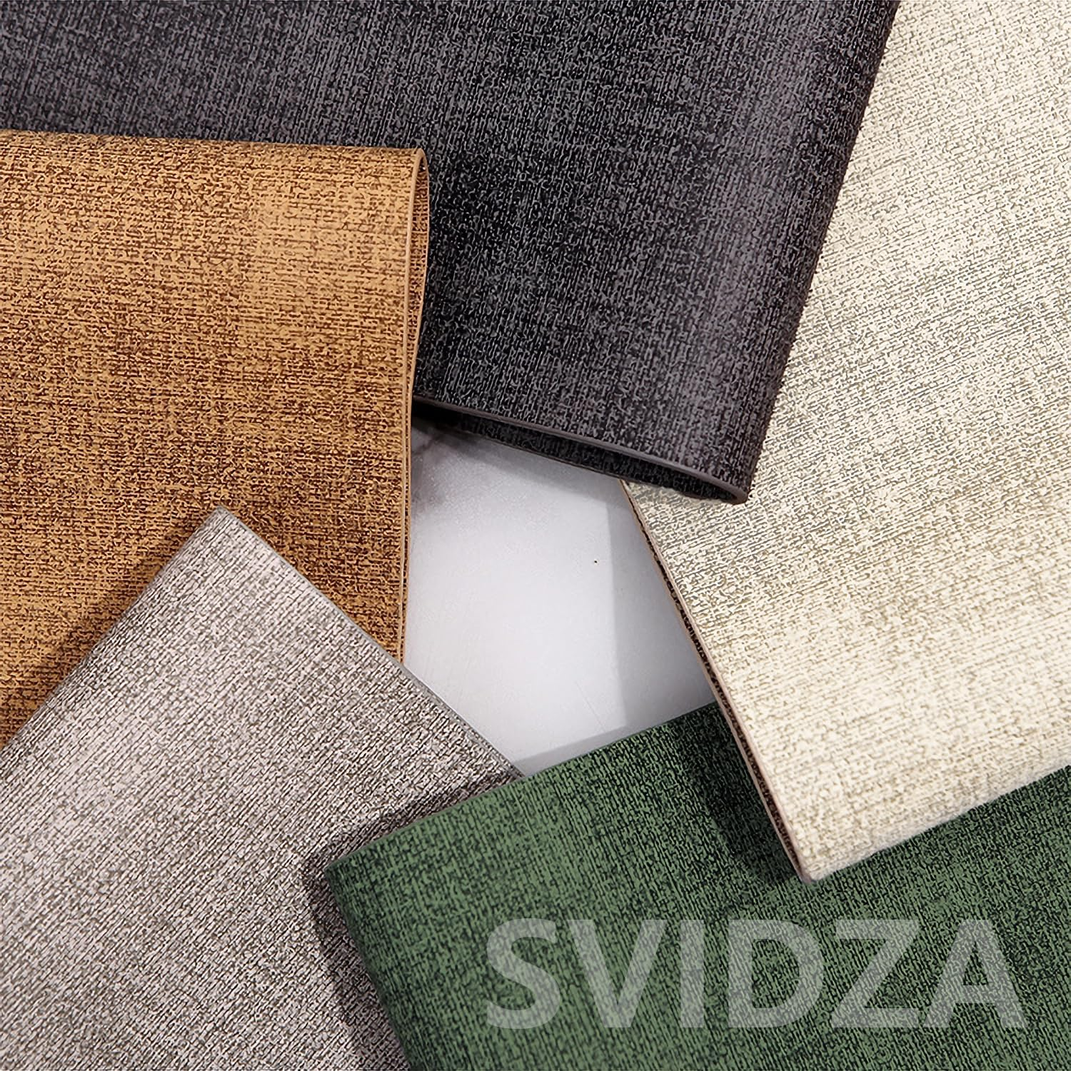 Placemats for Dining Table Set of 6 | Heat Resistant, Waterproof & Washable | Non-Slip, Stain Resistant & Easy to Clean | Table Mats for Indoor&Outdoor, Restaurants and Kitchens - 43X30Cm, Dark Green image number 1