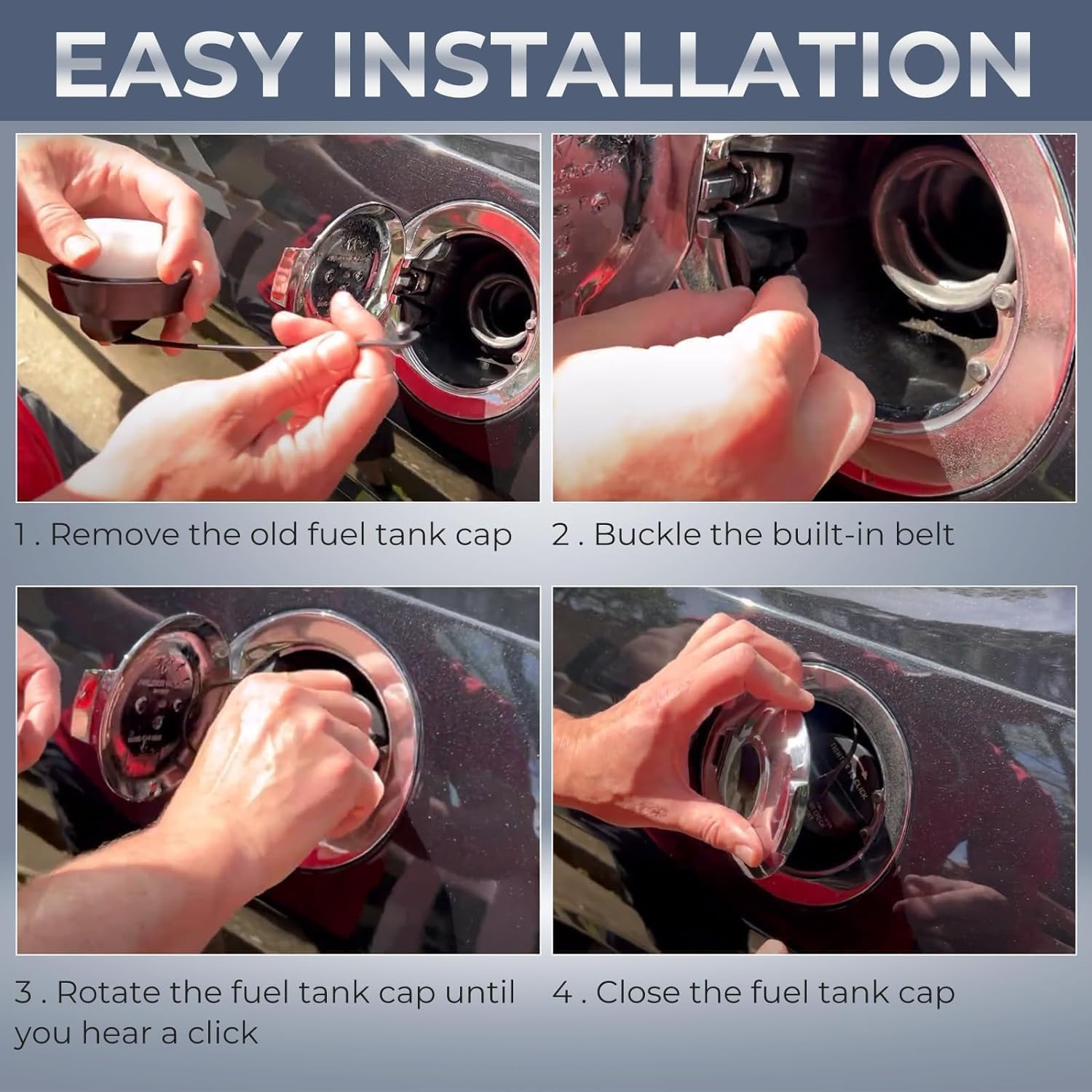 Gas Cap, Fuel Cap for Nissan Infiniti, 2013-2018 Altima, 2015-2020 Murano, 2012-2019 Versa, 2013-2019 Pathfinder, 2014-2020 QX60, 2013 JX35, 2014-2019 Versa Note, 2012-2019 Frontier, 17251-1VZ0D image number 2