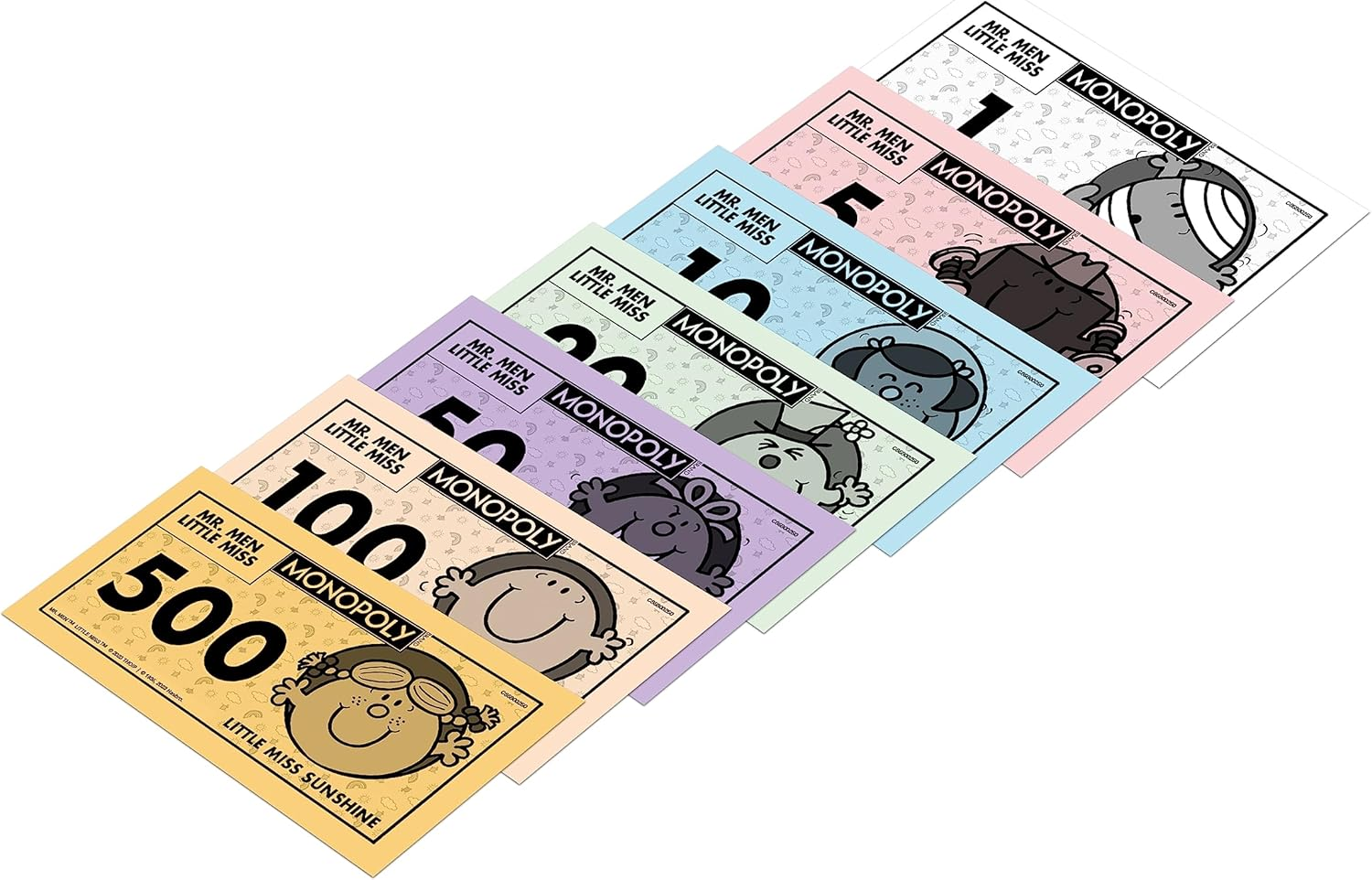 Monopoly Mr Men Little Miss Board Game, This New Edition of Hasbro'S Classic Board Game Monopoly Is Perfect for 2&ndash;6 Players Aged 8 and Up image number 5