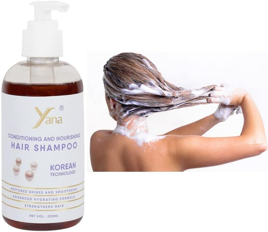 Natural Herbal Hair Hair Fall Shampoo Nourishing & Conditioner Hair Fall Shampoo for Women by Korean Technology image number 5