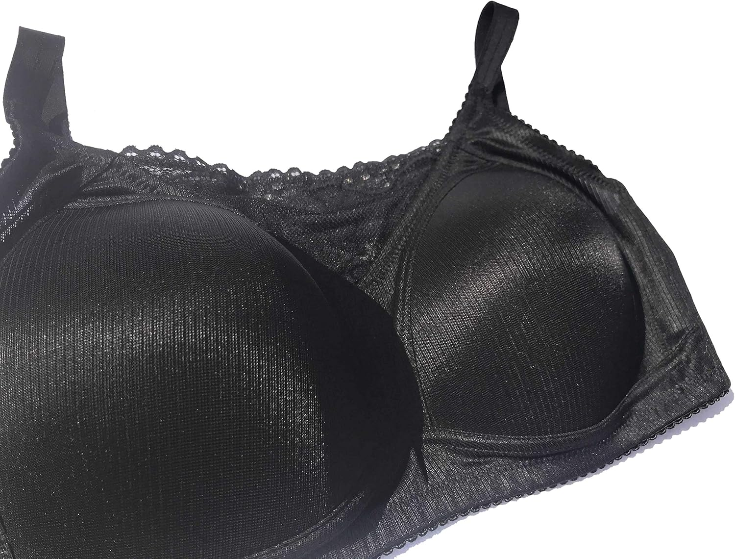 BIMEI Mastectomy Bra Pocket Bra for Silicone Breast Forms Comfortable Underwear Wire-Free Bra Lightly Padded Molded Cups8909Li image number 6