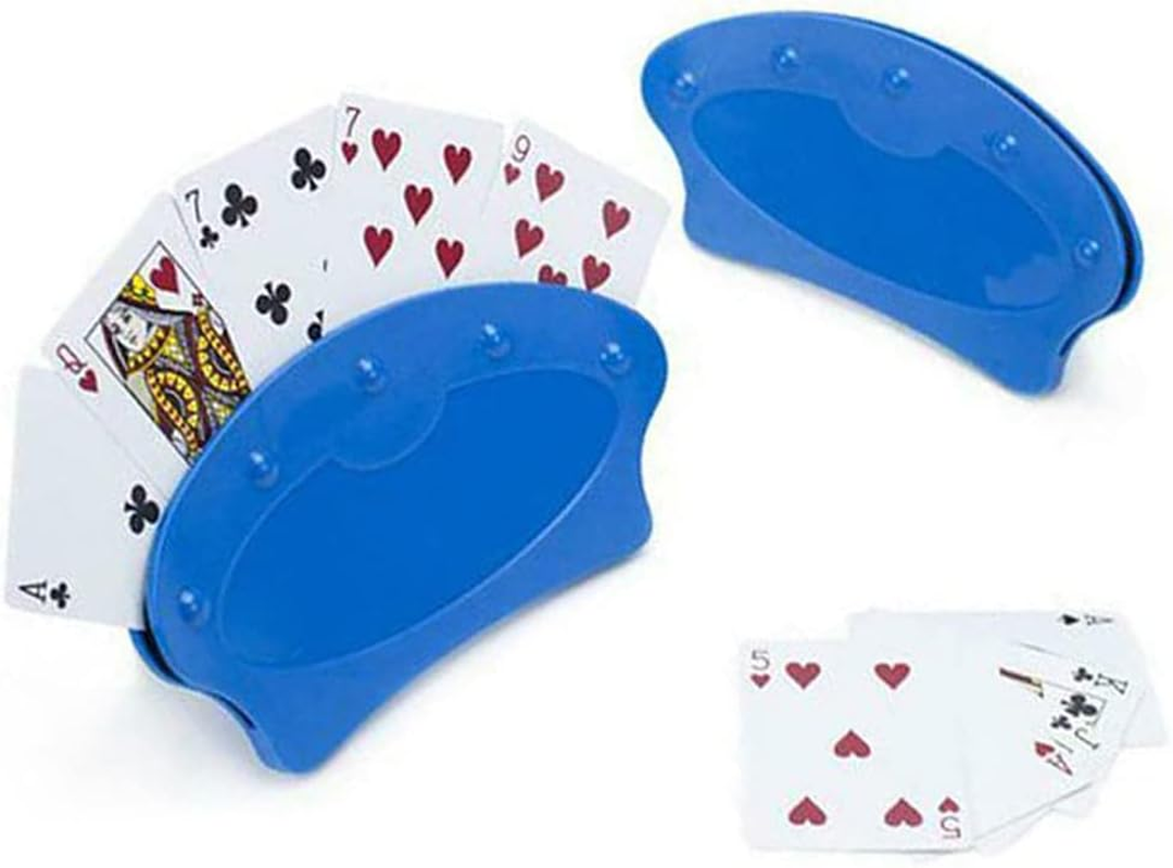 1X Holder Hands-Free for Children Arthritis Poker Fan Shape Rack Playing Card image number 2
