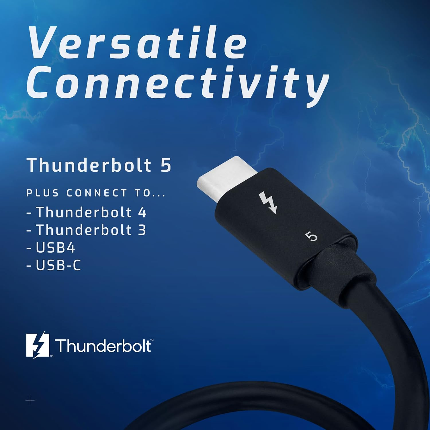 OWC 0.8 Metre Thunderbolt 5/USB-C Cable image number 3
