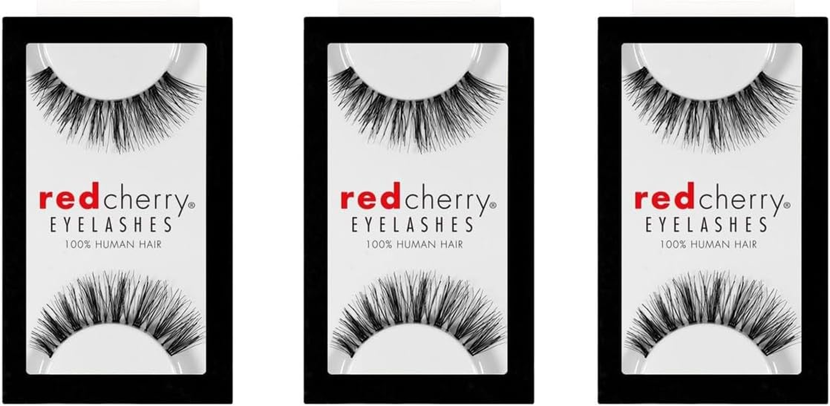 Red Cherry #415 False Eyelashes (Pack of 3 Pairs) image number 2