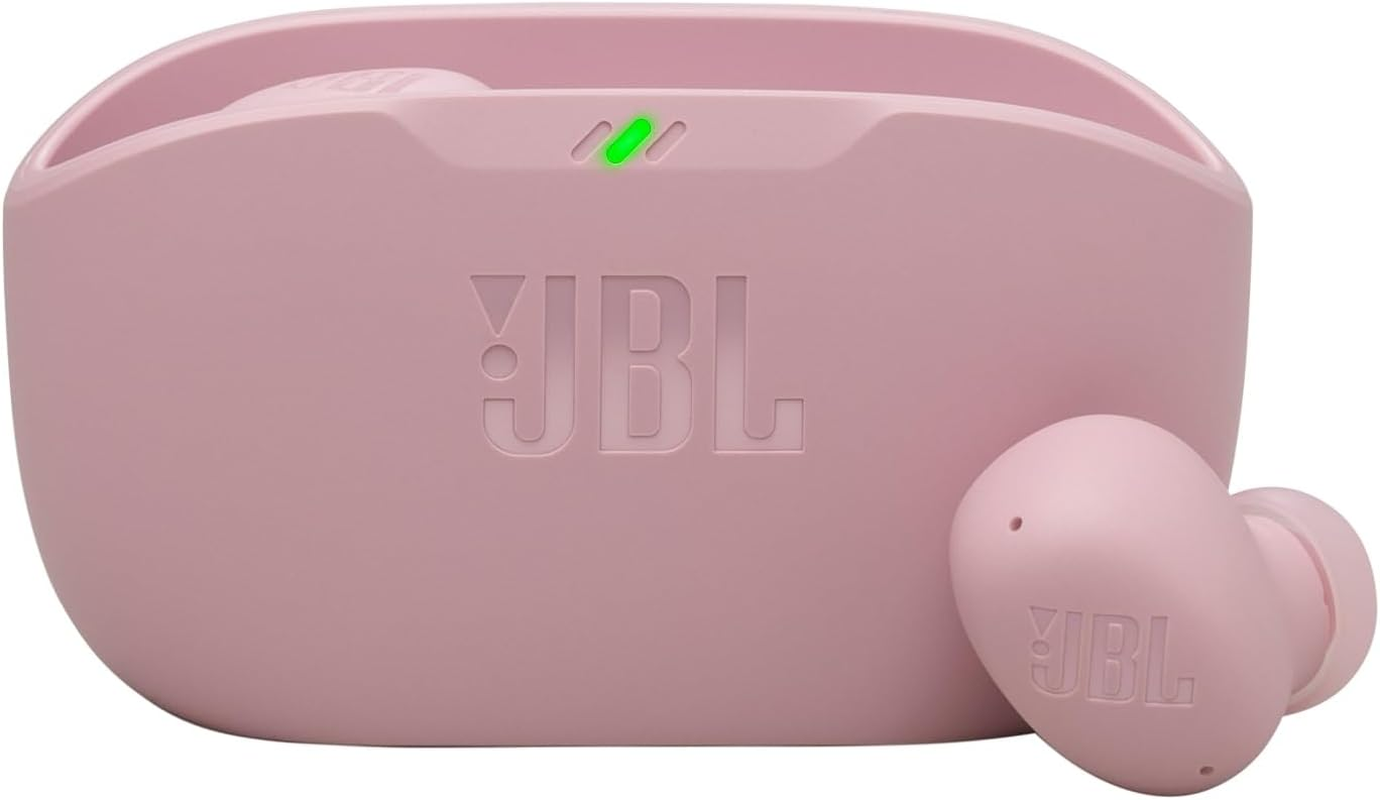 JBL Wave Buds 2 True Wireless Noise Cancelling Earbuds, Pink image number 4