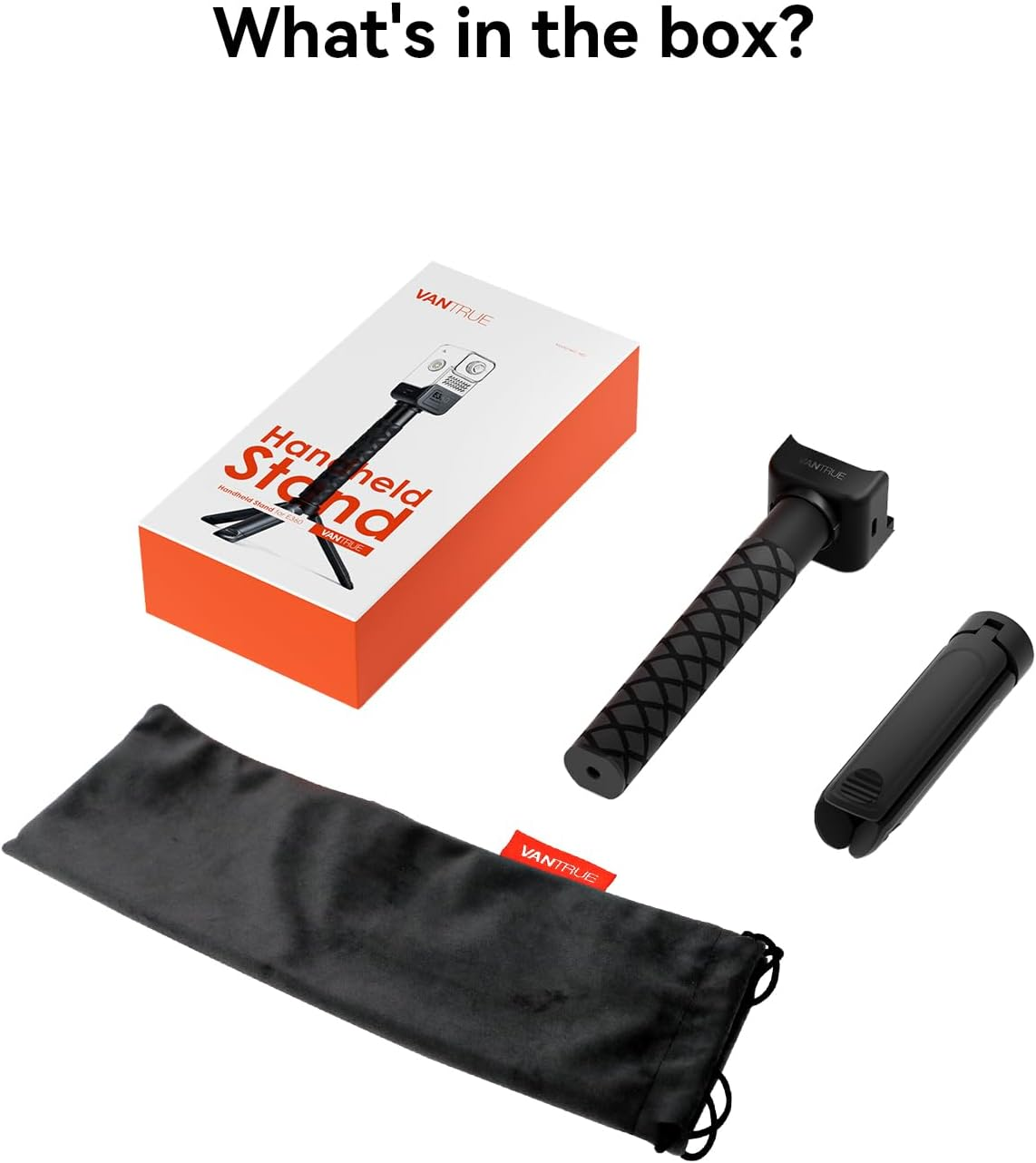 Vantrue Portable Handheld Mount for E360 Panoramic Dash Cam: 4-Hour Battery Life, Ideal for Camping, Meetings, Off-Road Exploring, Hiking, Traveling, and Family Moments image number 6