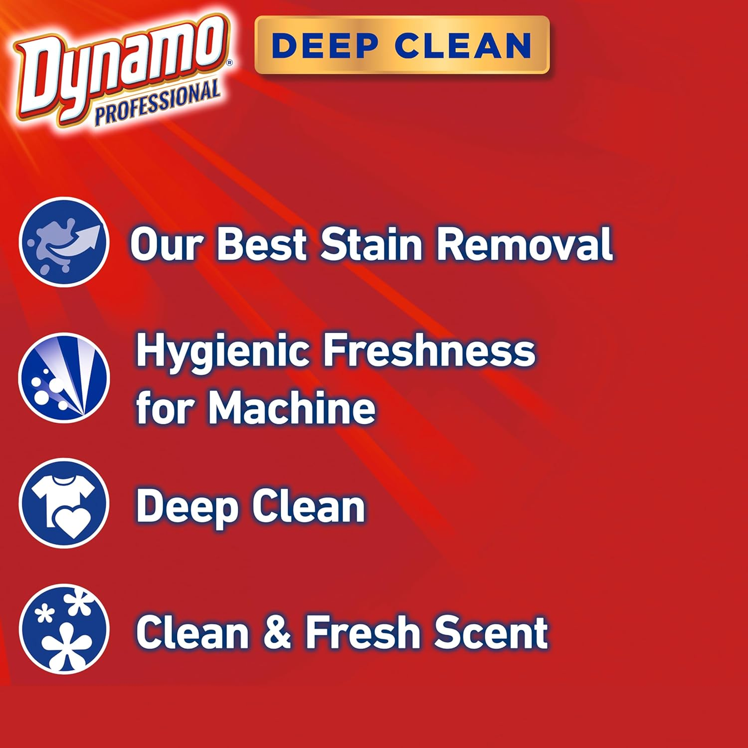 Dynamo Professional Deep Clean Oxi Laundry Detergent Discs (29 Capsules) image number 6