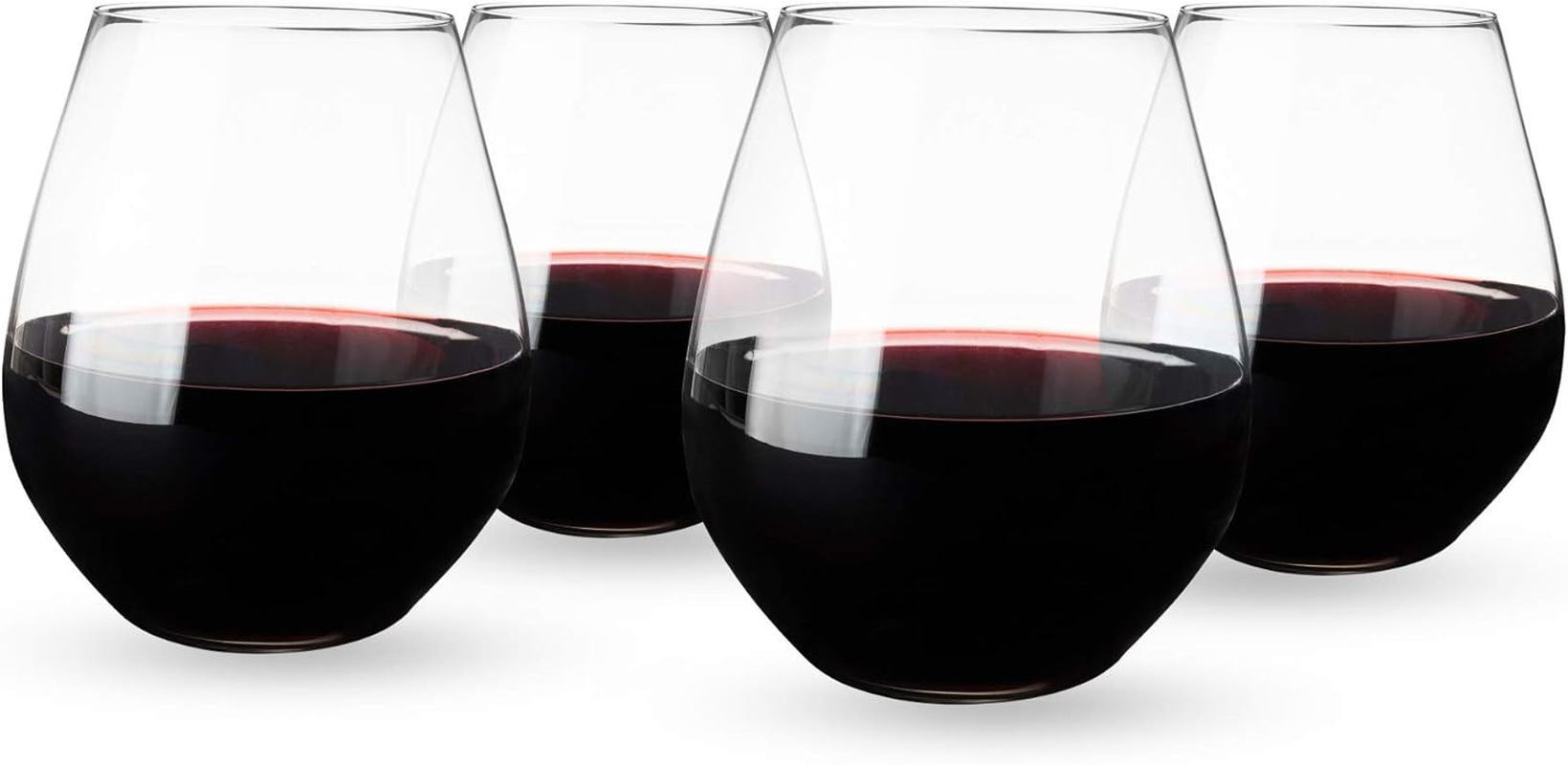 Spiegelau Authentis Casual All Purpose Tumbler, XL, Clear &ndash; Elegant Crystal Drinkware for Wine, Cocktails & Beverages &ndash; Machine-Made, Durable & Dishwasher Safe &ndash; 625 Ml Capacity (Pack of 4) image number 2