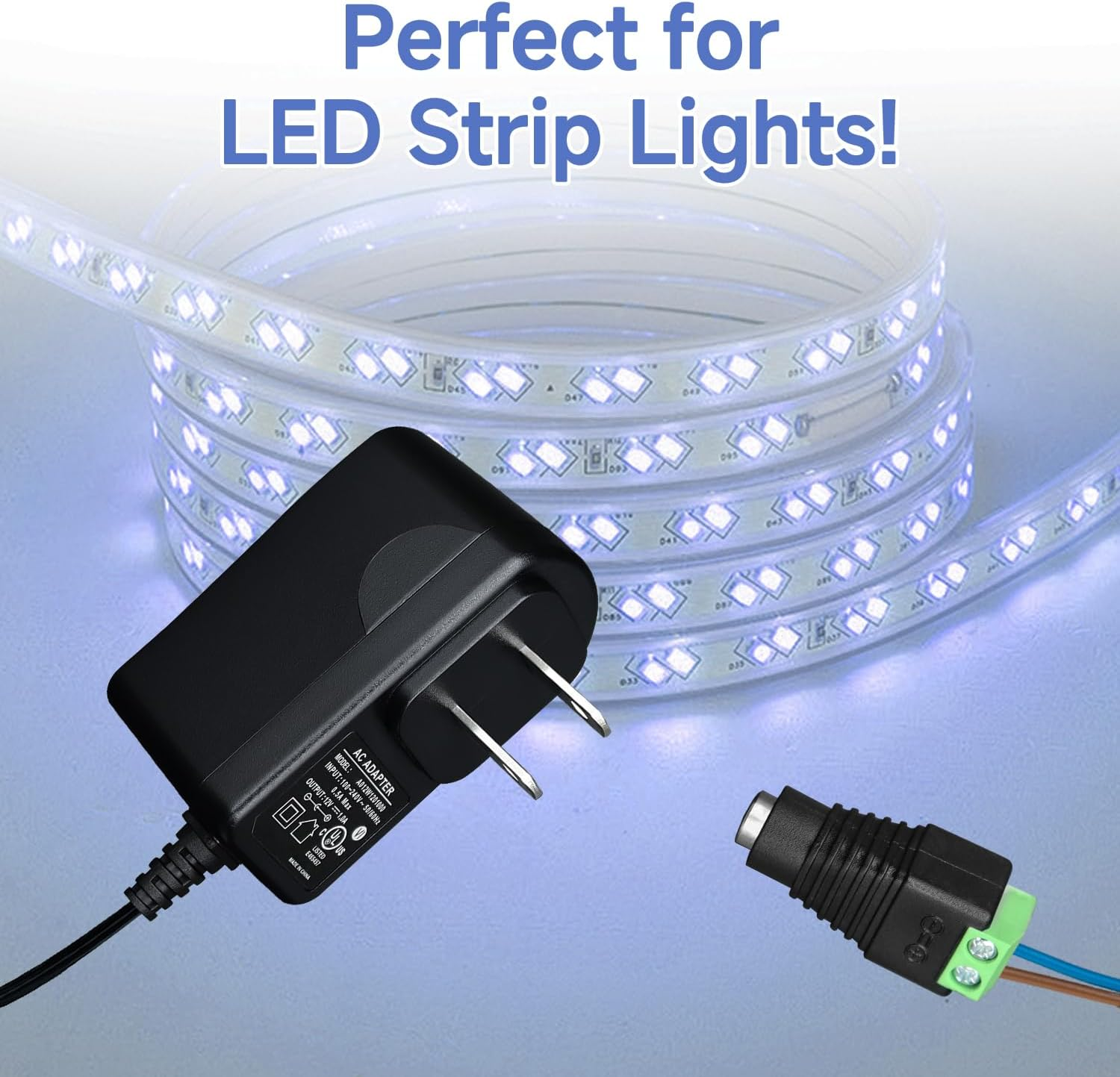 ANLINK 10 Pairs (10 X Male + 10 X Female) 12V 5.5Mm X 2.1Mm DC Power Jack Plug Adapter Connector for LED Strip, CCTV Security Camera image number 4