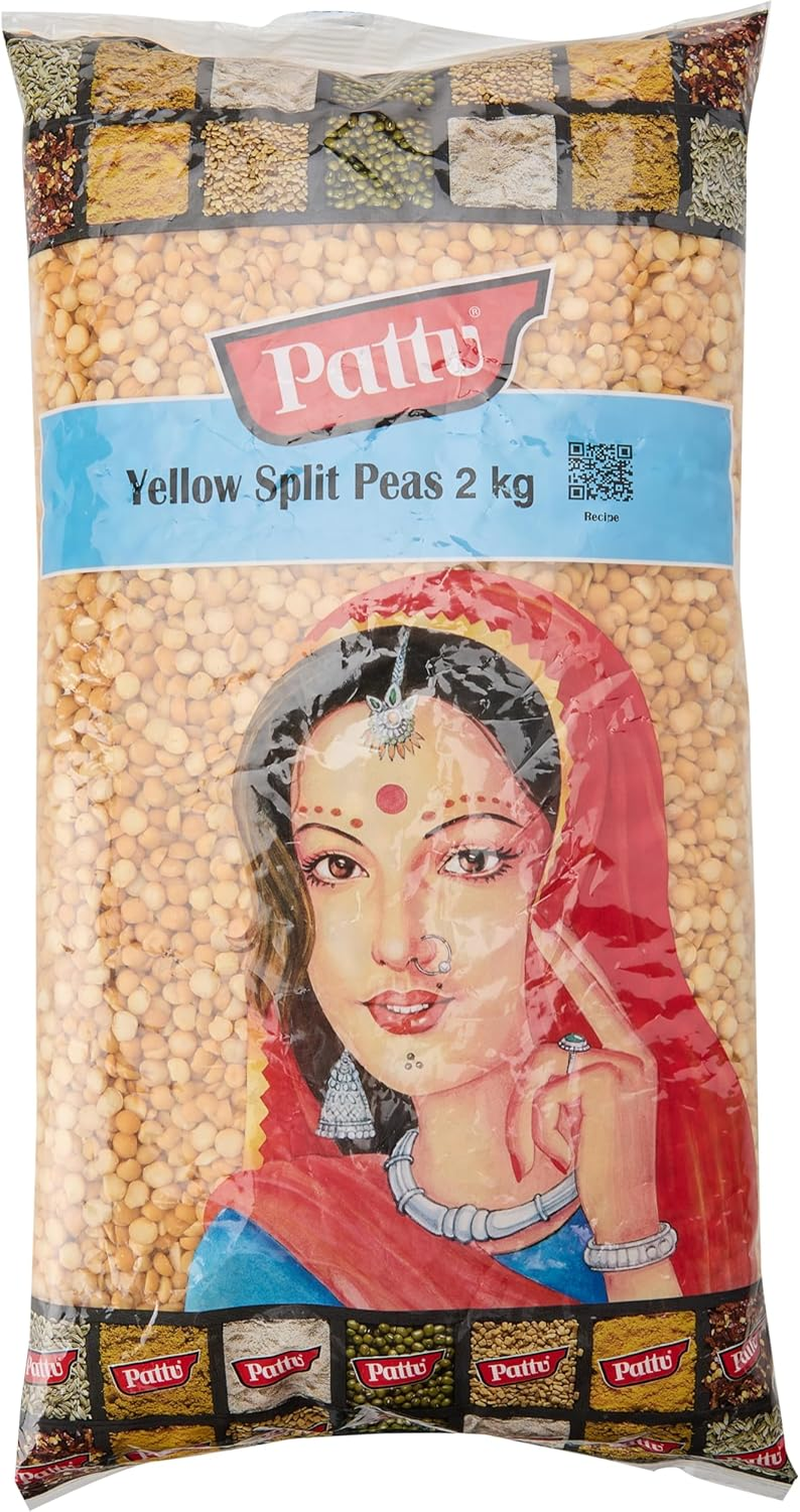 Pattu Yellow Split Peas, 2 Kg