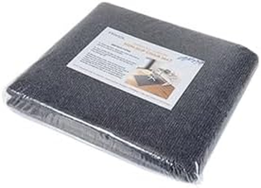 Jabykare Office Chair Mat Carpet for Hard Floor, Computer Desk and Gaming Rolling Chair Protector (Grey, 90 * 120 Cm) - Grey image number 2