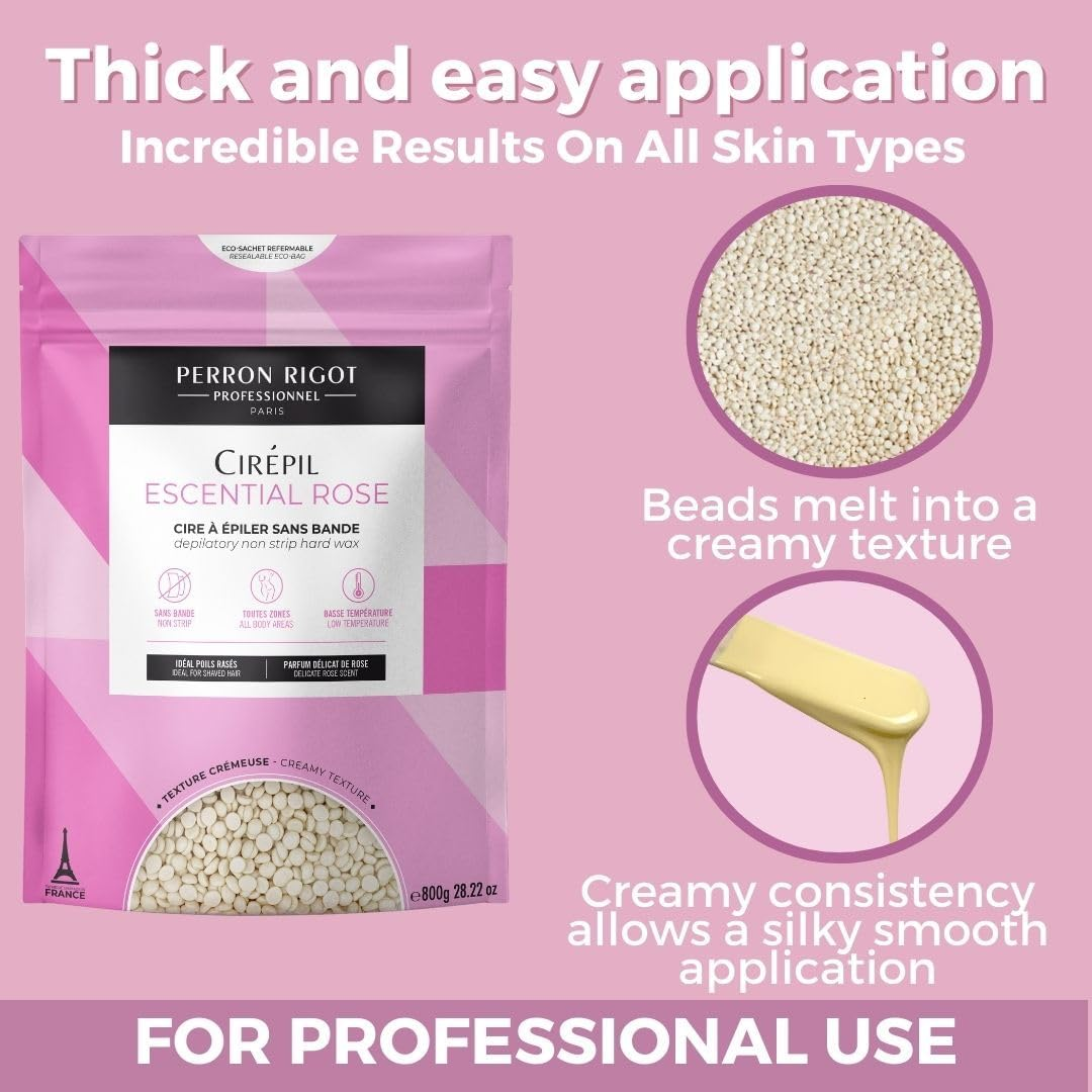 Cirepil Escential Rose Hot Wax 805G image number 6