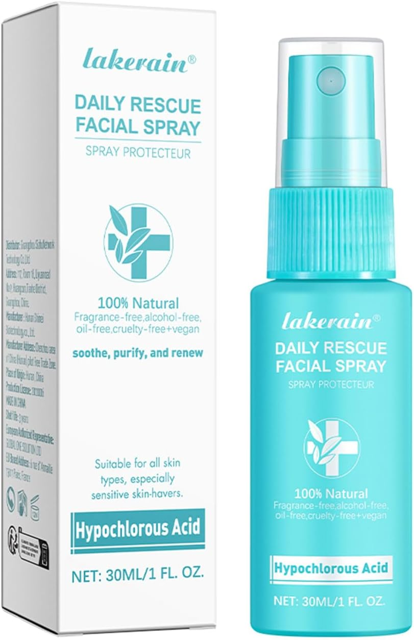 Hypochlorous Acid Face and Skin Spray,Safe for Use on Acne Prone Skin/Eczema/Dry Scalp/Post Procedure/Toner/Eye Lash/Face and Hand Cleanser image number 3